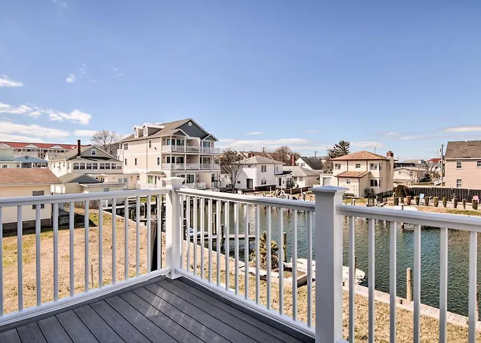 Dock Access: Waterfront Ocean City Home Near Beach Ocean City